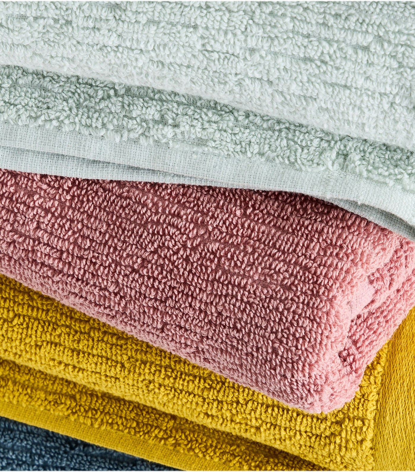 west elm Organic Quick-Dry Towel - Pink Stone