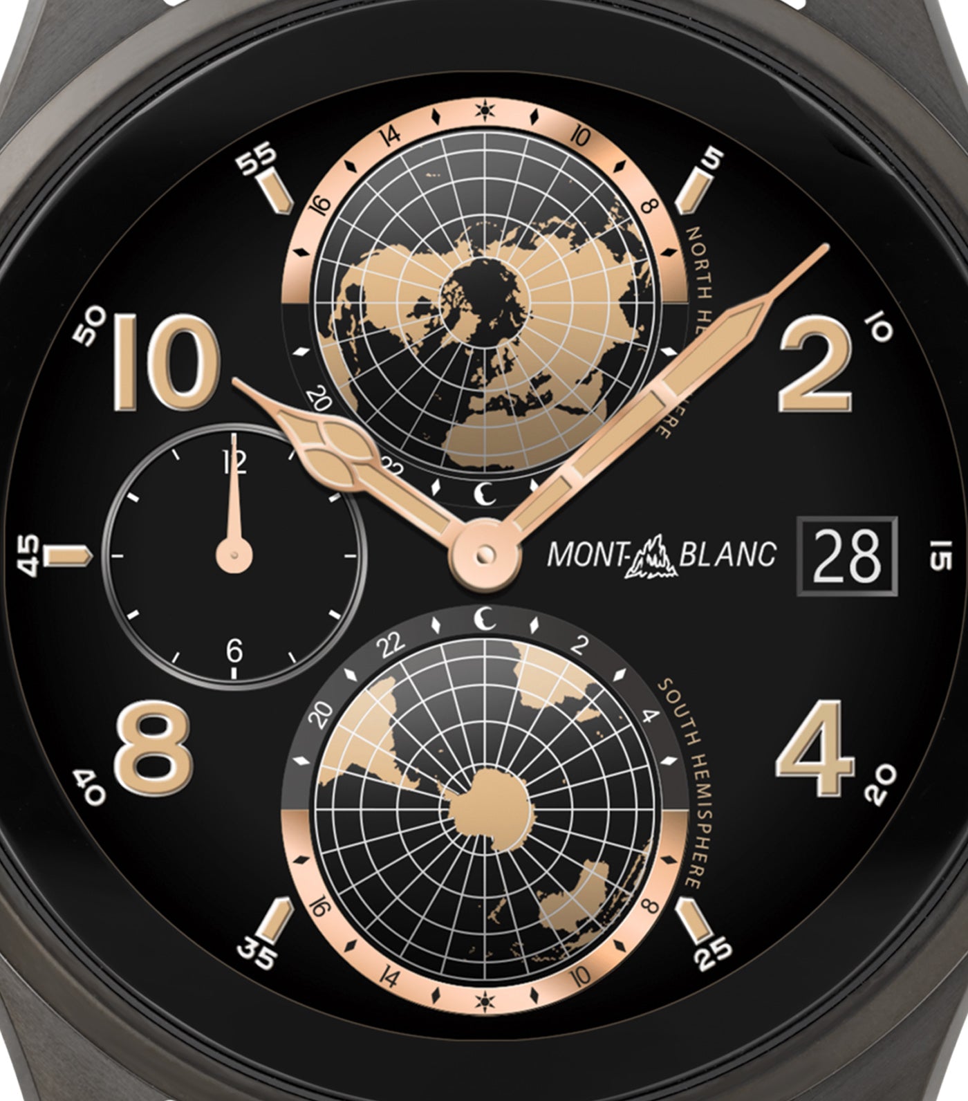 Summit 3 Smartwatch Black Titanium