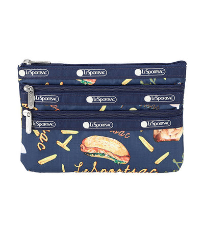 3-Zip Cosmetic LeSportsac Meal