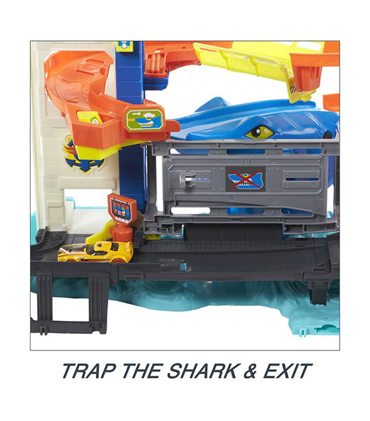 City Attacking Shark Escape