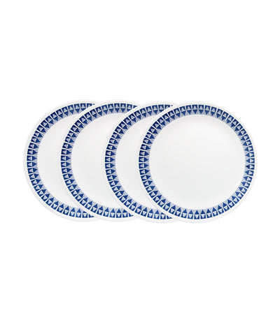 Corelle 4-Piece Dinner Plate Set - Wheeler Diamond