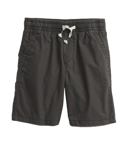 Poplin Shorts - Soft Black