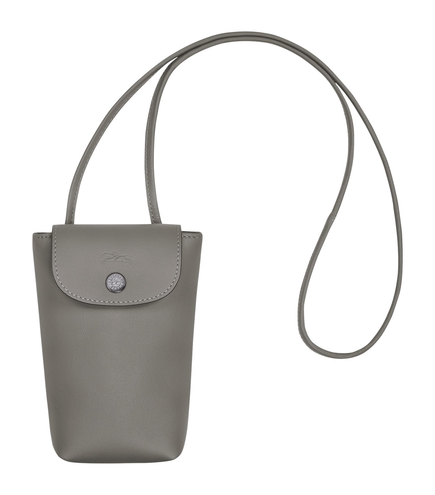 Le Pliage Xtra Phone Case with Leather Lace Turtledove