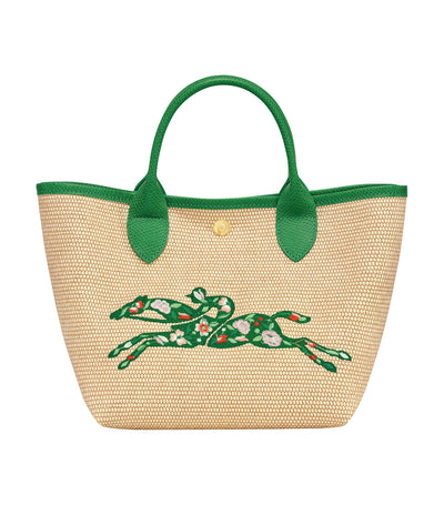 Le Panier Pliage Top Handle Bag S Green