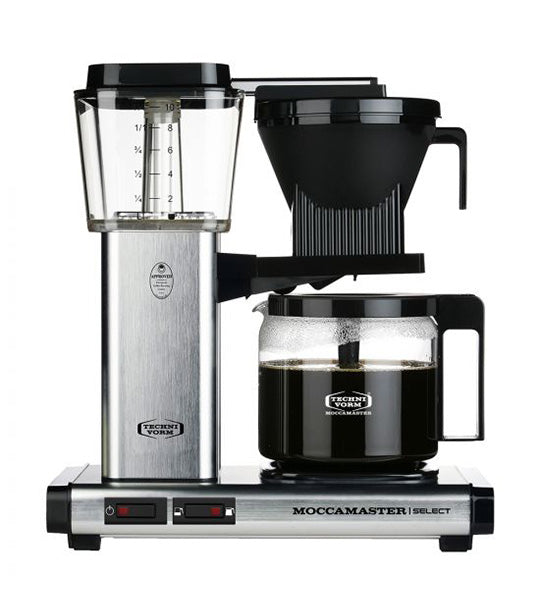 Moccamaster KBG Select Brewer - Brushed