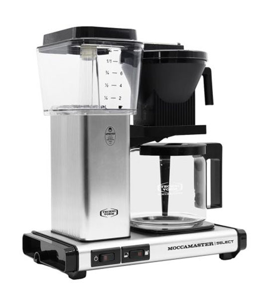 Moccamaster KBG Select Brewer - Brushed
