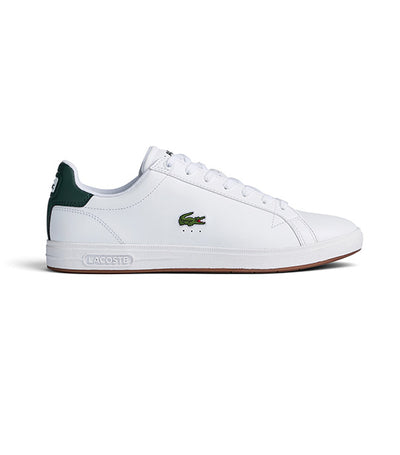Men's Graduate Pro Leather Sneakers White/Dark Green