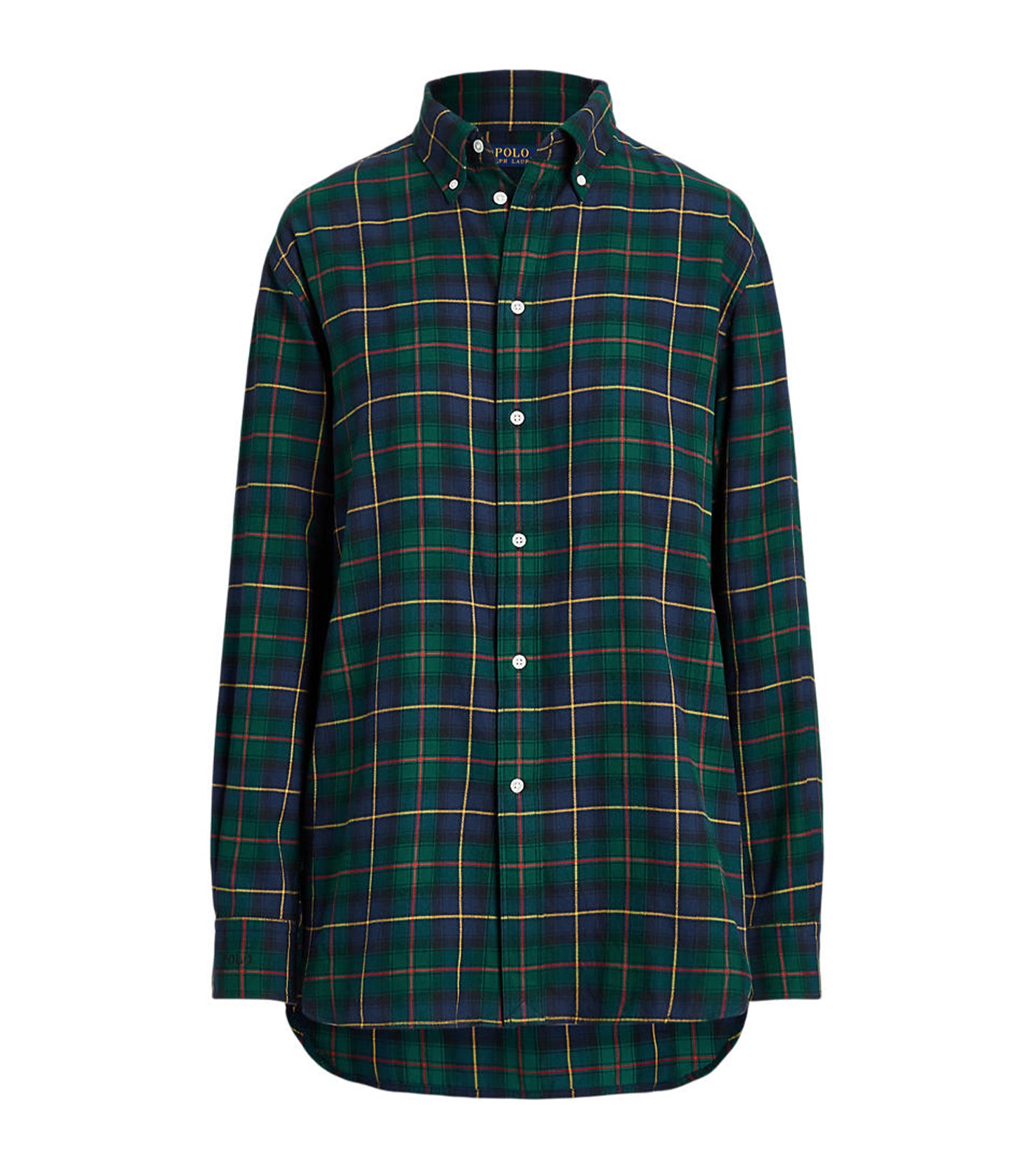 Plaid cotton poplin shirt ralph lauren Clearance