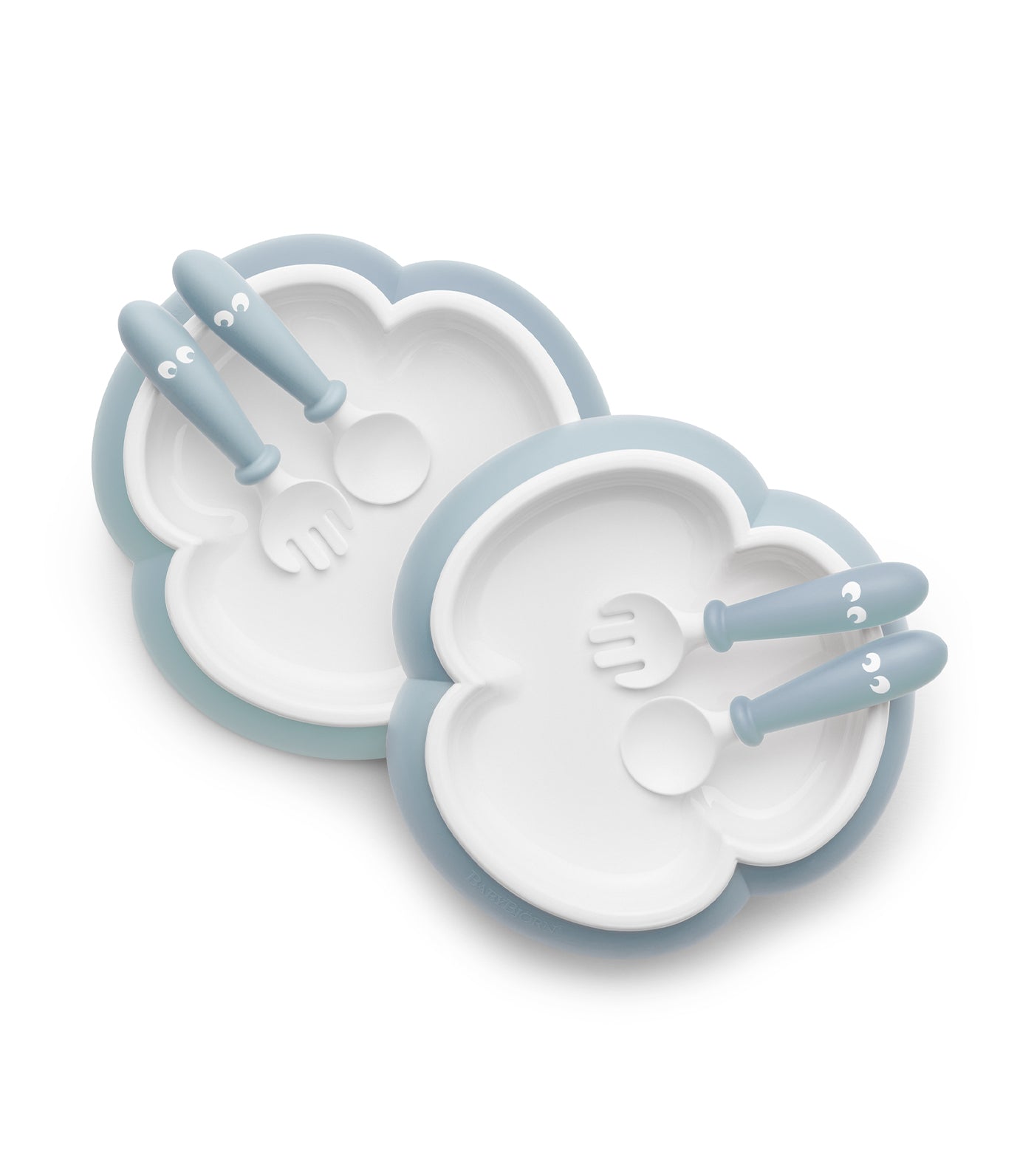 Baby Plate, Spoon, and Fork Set