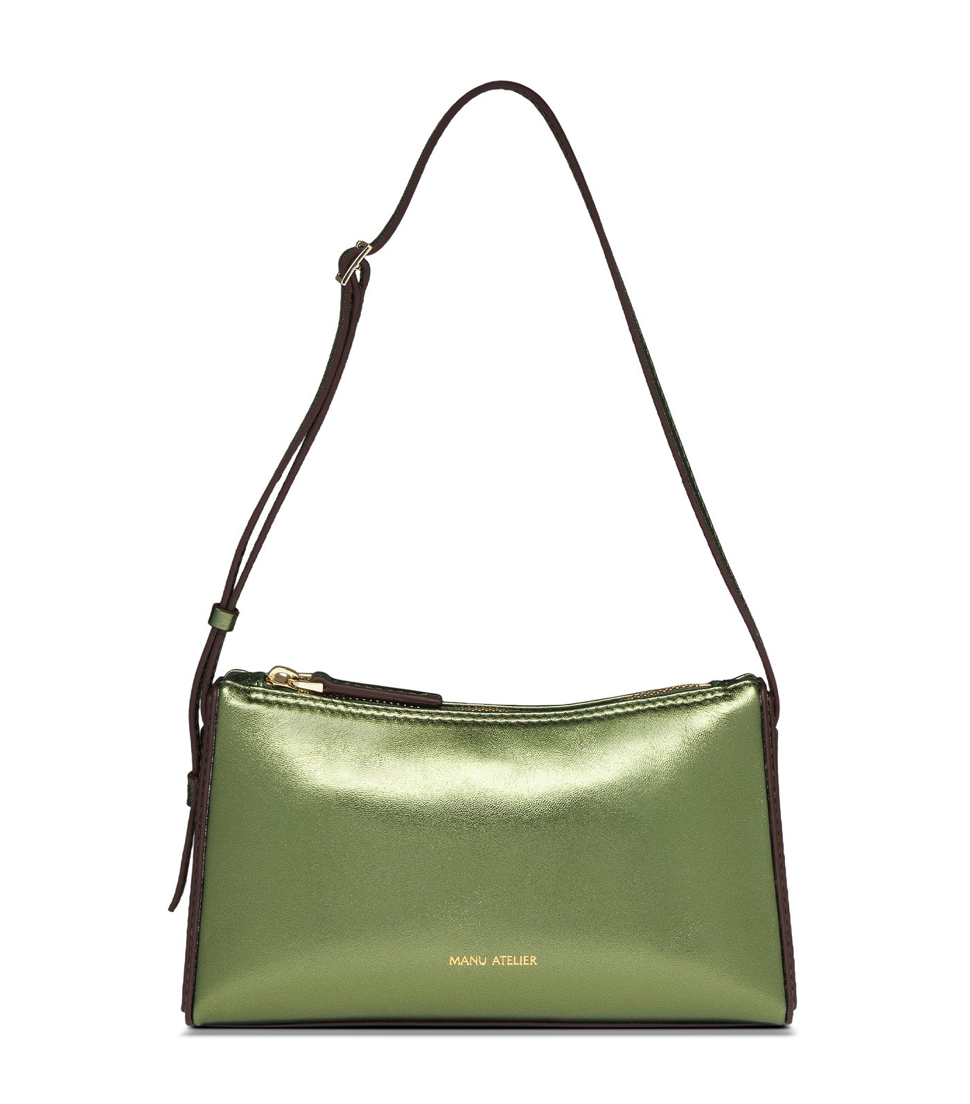 Mini Prism Bag Green Metallic