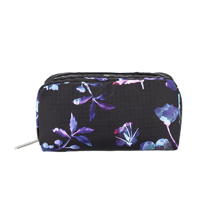 Rectangular Cosmetic Shadow Floral