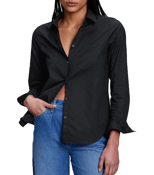Classic Cotton Shirt True Black