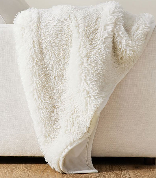 Pottery Barn Dream Faux Fur Throw