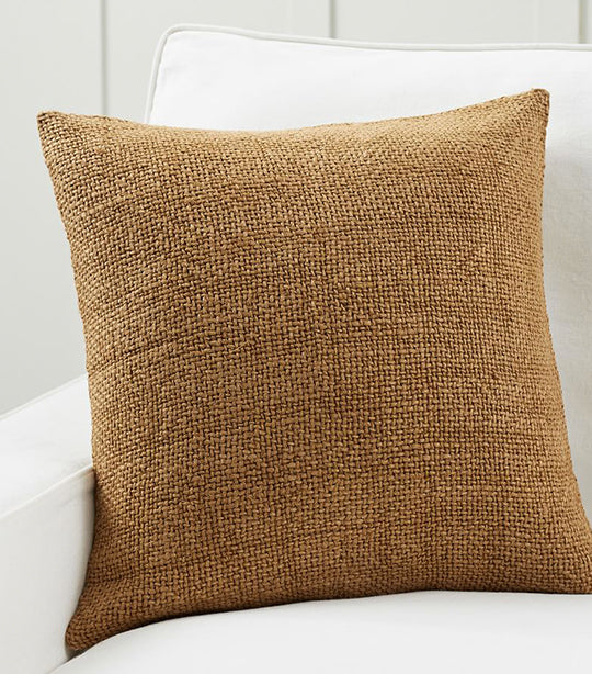 Pottery Barn Faye Linen Textured Pillow Cover