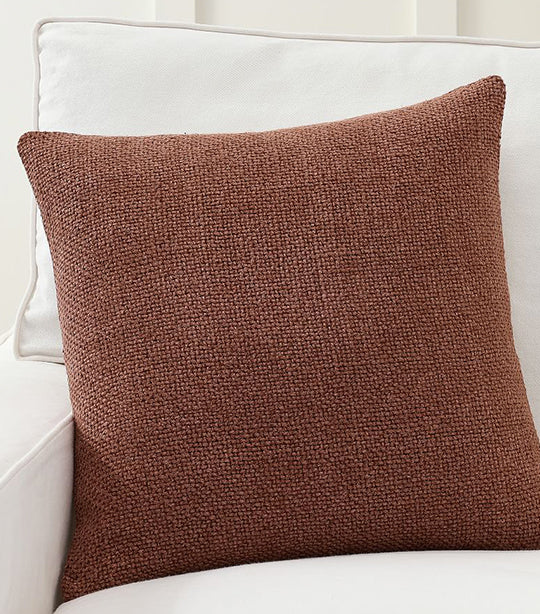 Pottery Barn Faye Linen Textured Pillow Cover