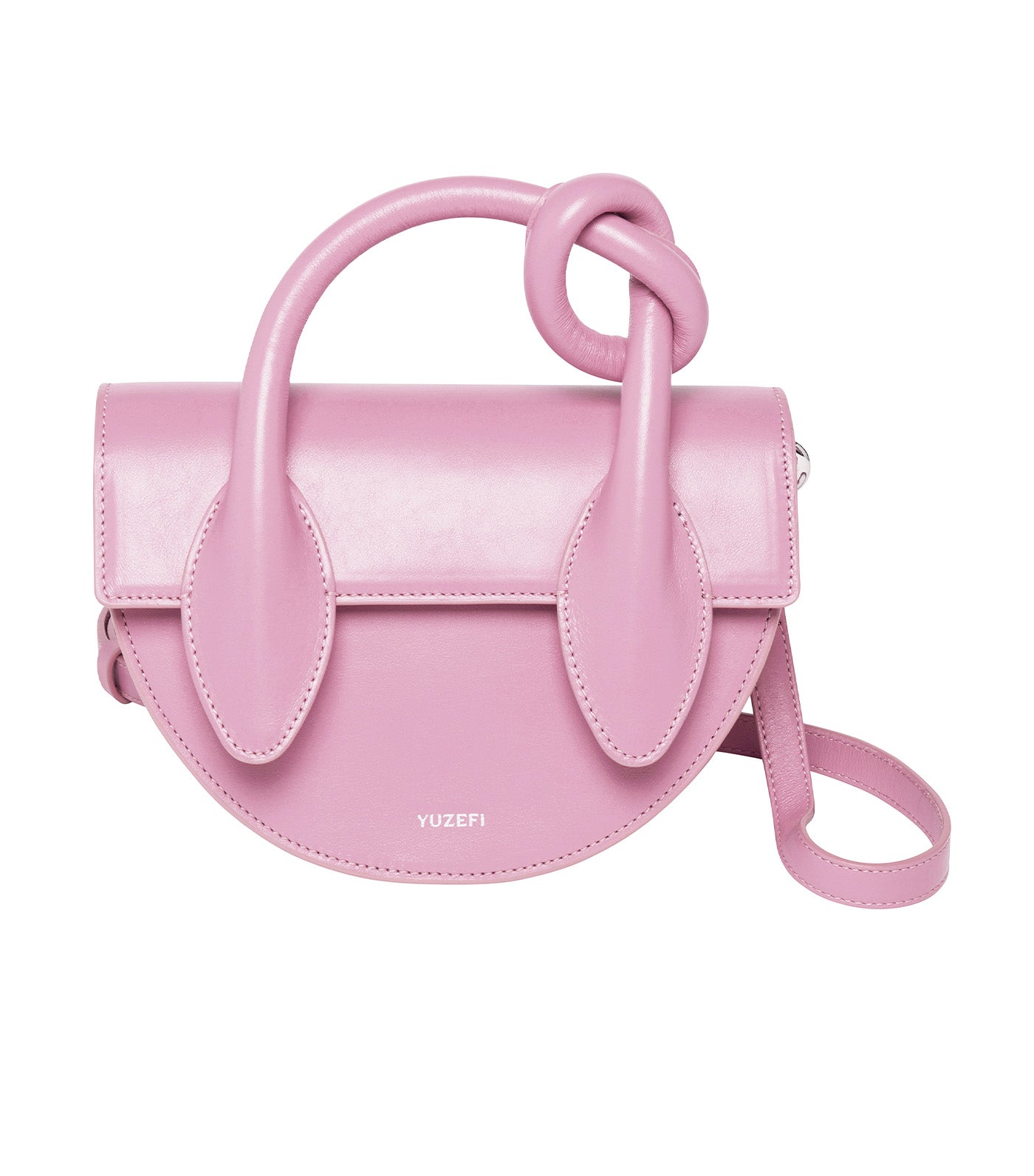 Pretzel Handbag with Crossbody Strap Lemonade