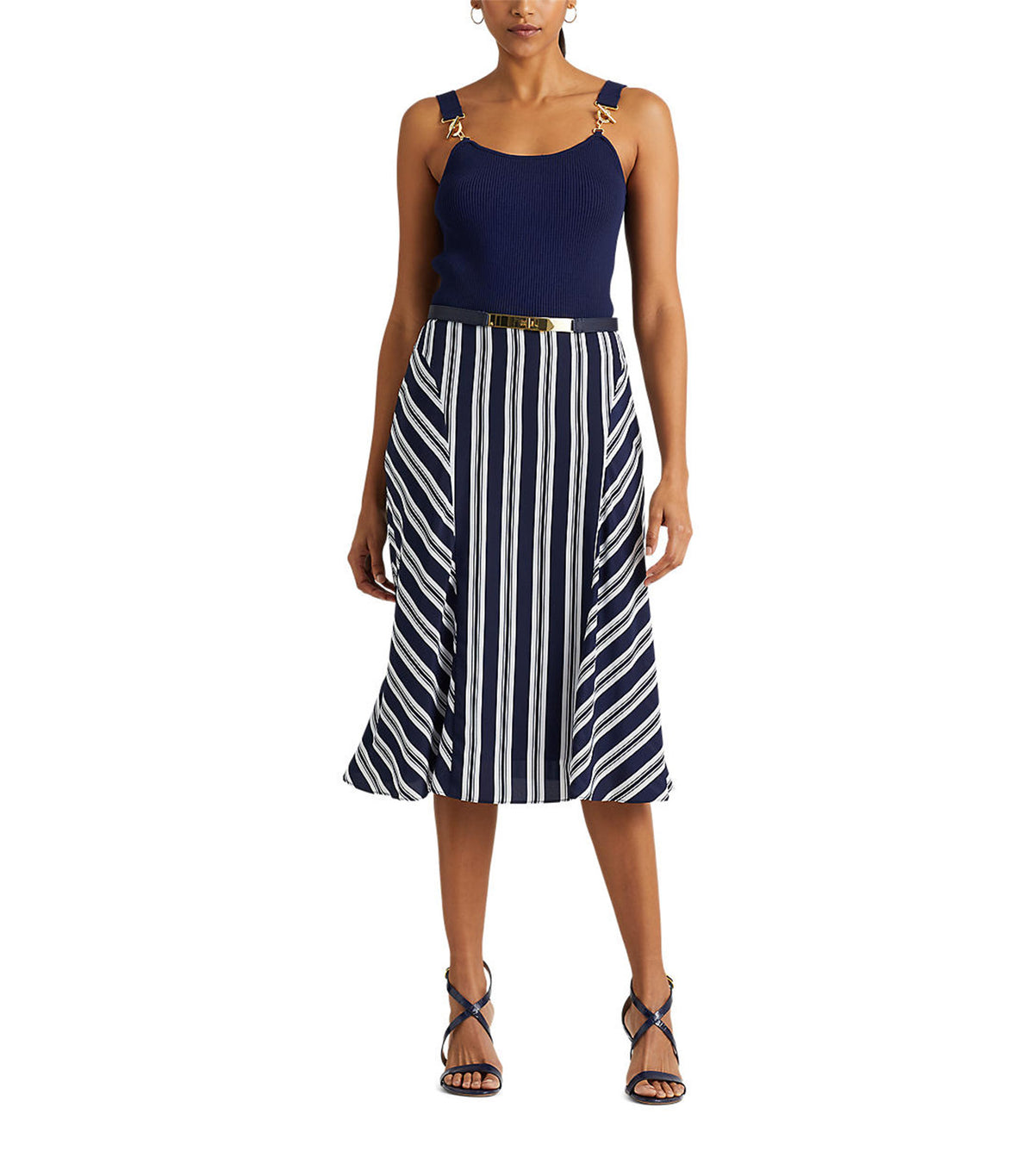 Women's Rib-Knit Tank Top Navy