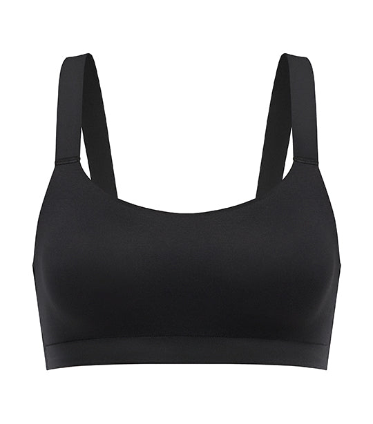 Bra-Llelujah Lightly Lined Tank Bralette Black