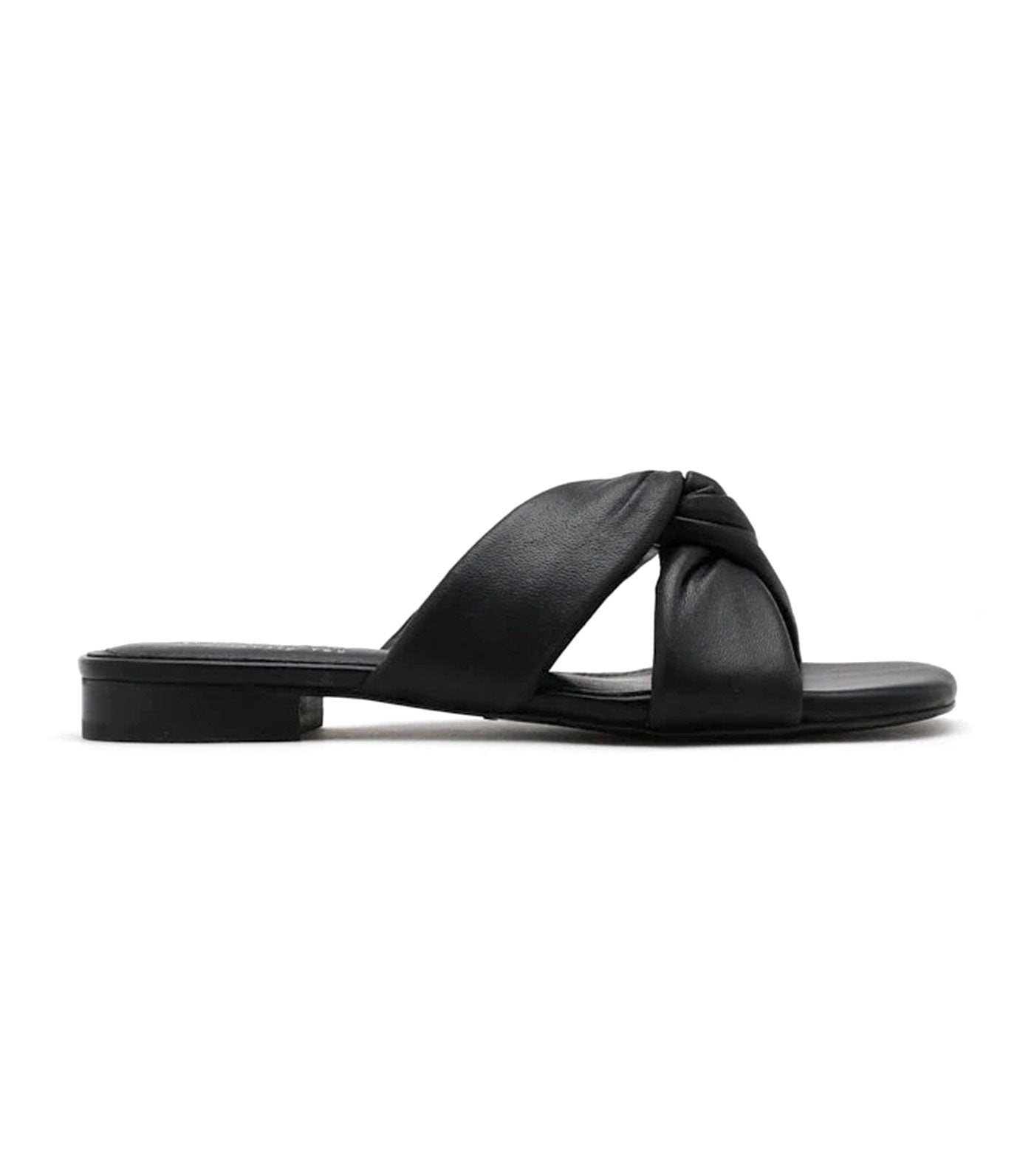 Lily Knotted Sandals Black