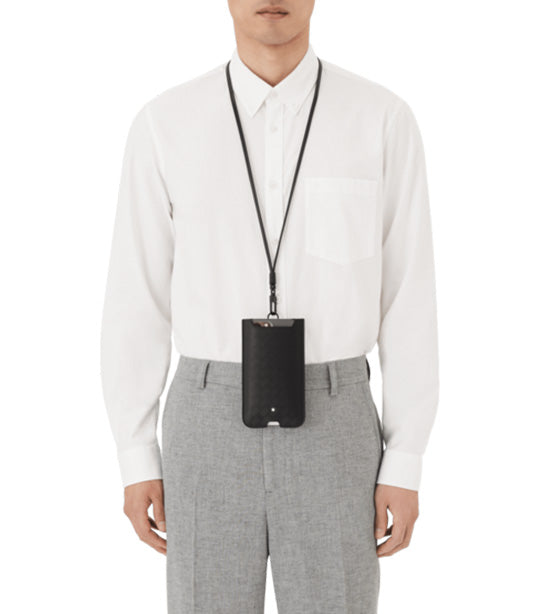 Extreme 3.0 Leather Neck Strap Black