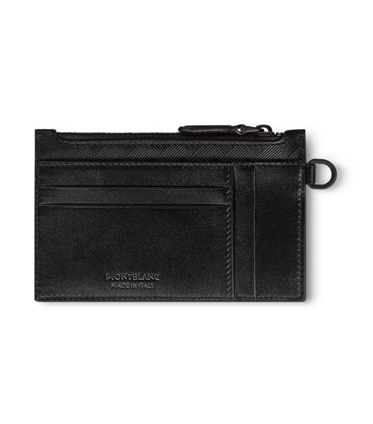 Extreme 3.0 Card Holder 8cc with Zipped Pocket Black