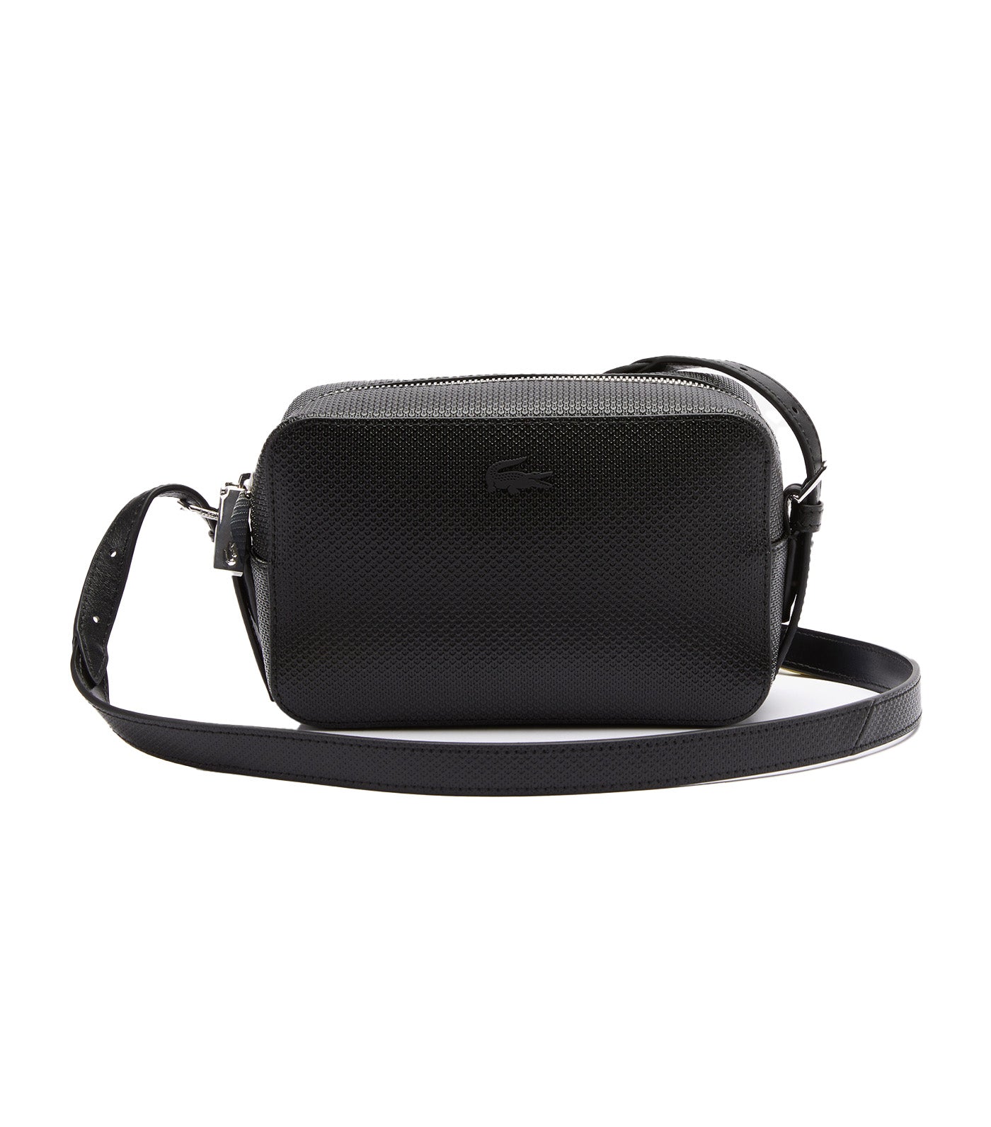 Women's Chantaco Leather Small Crossbody Bag Noir