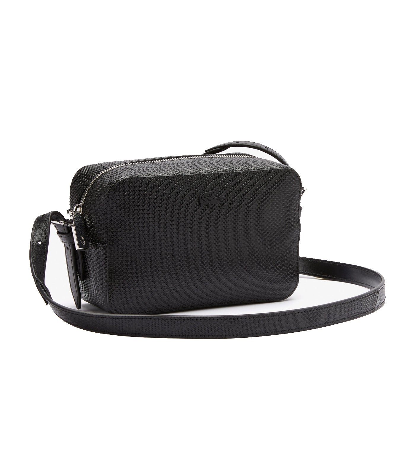 Women's Chantaco Leather Small Crossbody Bag Noir