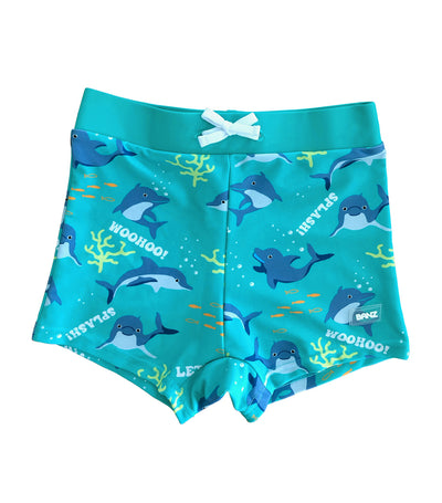 Boys Swim Trunks - Dolphin