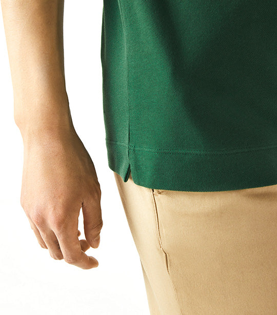 Men's Paris Polo Shirt Regular Fit Stretch Cotton Piqué Green