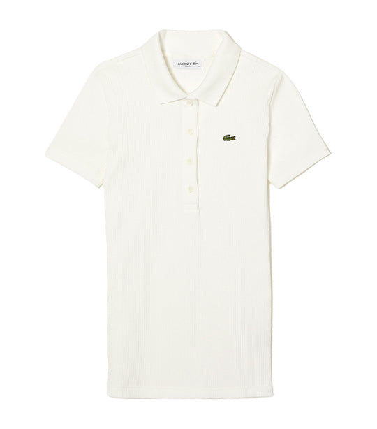 Women’s Organic Cotton Polo Shirt Flour