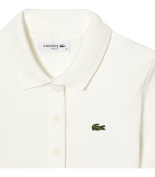 Women’s Organic Cotton Polo Shirt Flour