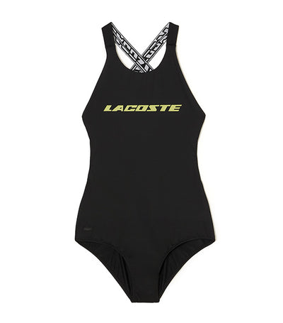 Women’s One-Piece Recycled Polyester Swimsuit Black