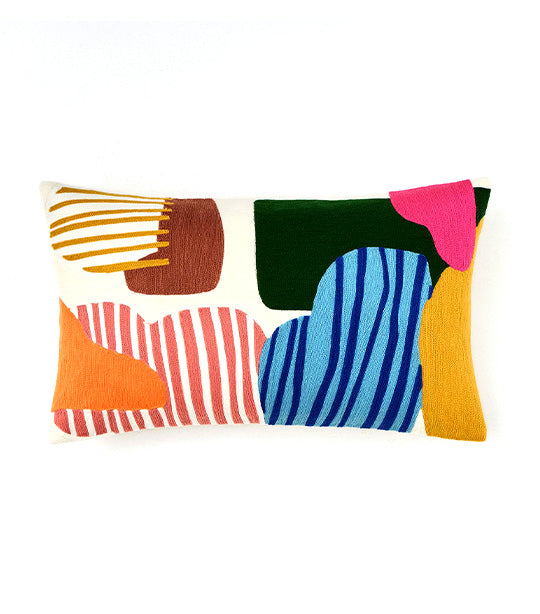west elm Stacked Boulders Pillow Cover