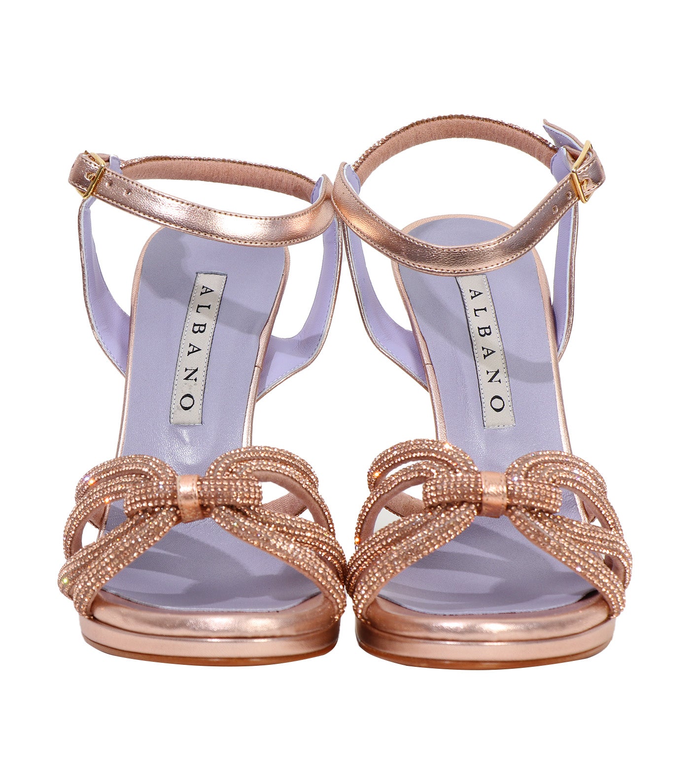 3263 Heeled Sandals Copper