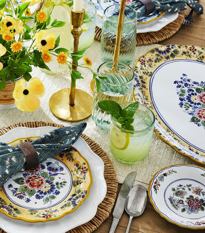 Pottery Barn Charleston Floral Dinnerware Collection