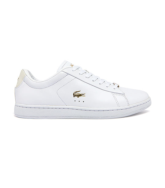 Womens lacoste white shoes Clearance