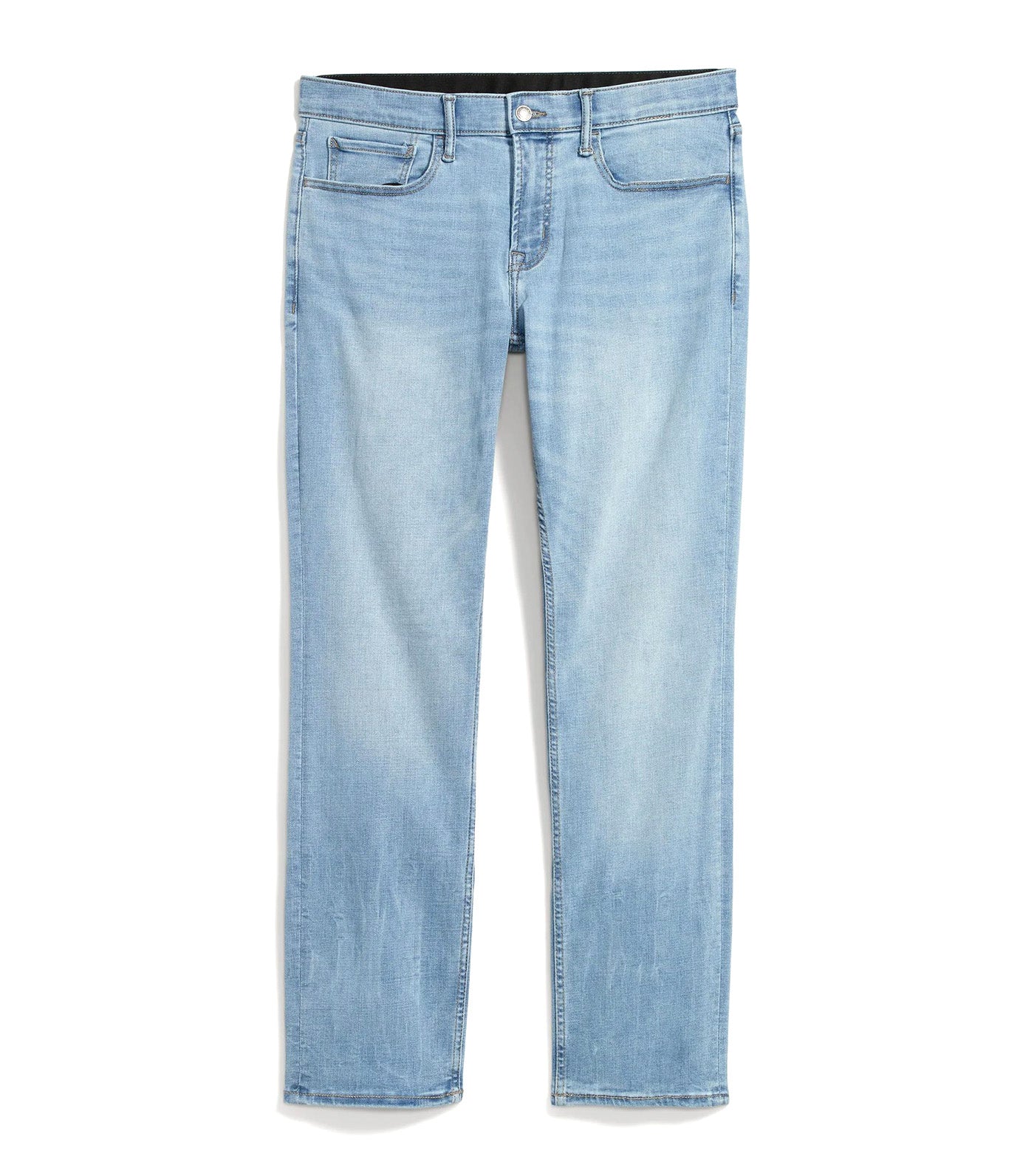 Straight 360° Stretch Performance Jeans for Men Light Wash