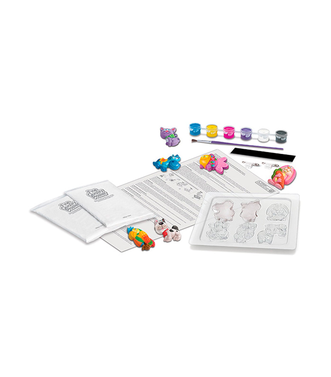 4m mould and paint cute pets