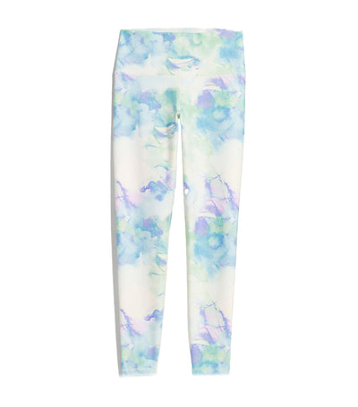High-Waisted PowerSoft 7/8-Length Leggings for Women Watercolor