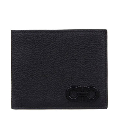Wallet with Coin Case Black