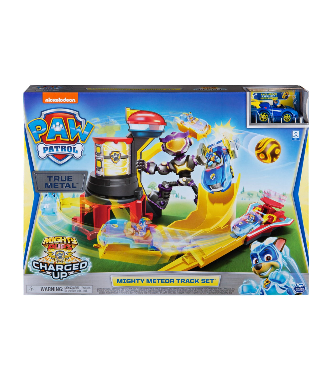 Mighty Pups Might Meteor Track Set