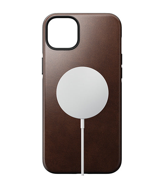 Modern Leather Case Horween Leather iPhone 14 Plus Brown