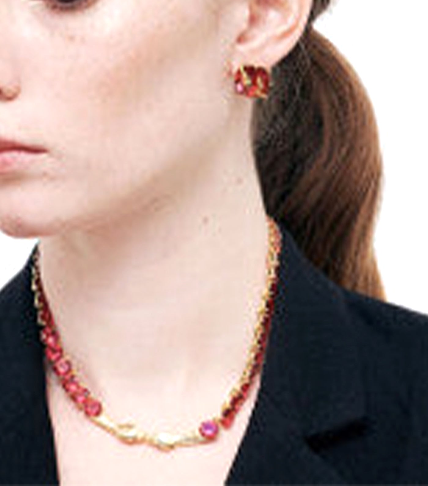 Serpentine Stud Earrings