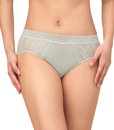 Aqua Lucky Hipster Panty Pale Green
