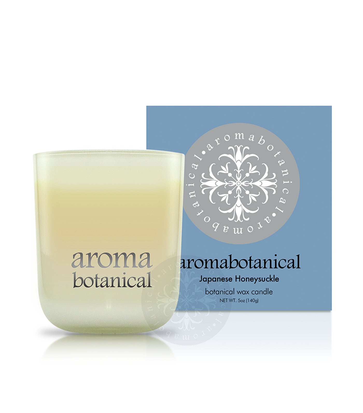 aromabotanical japanese honeysuckle 140g candle