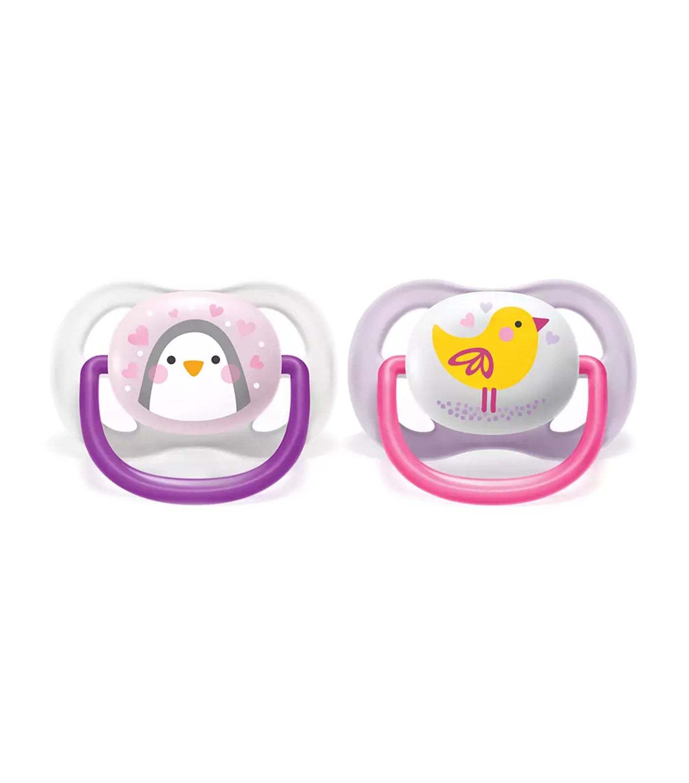 philips avent ultra air pacifier girl 0-6 months