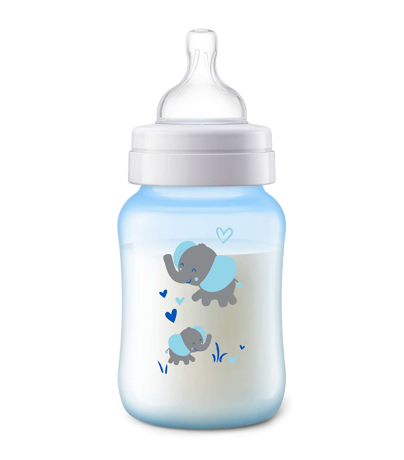 philips avent anti-colic baby bottle 9oz (elephant)
