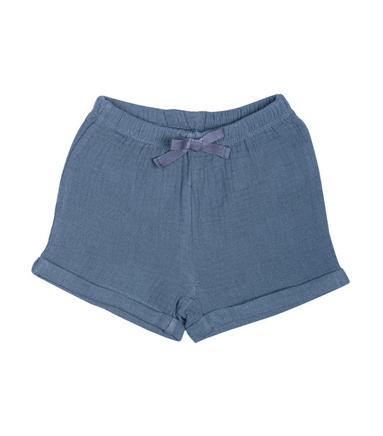 Bali Lounge Top And Shorts Set Blue