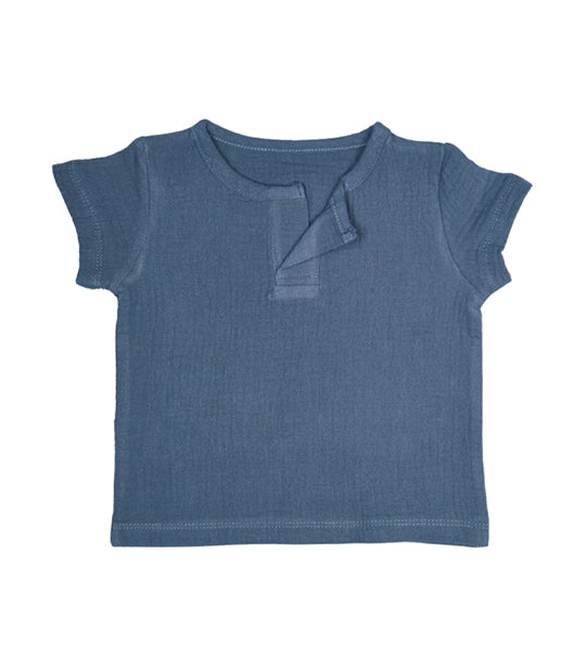 Bali Lounge Top And Shorts Set Blue