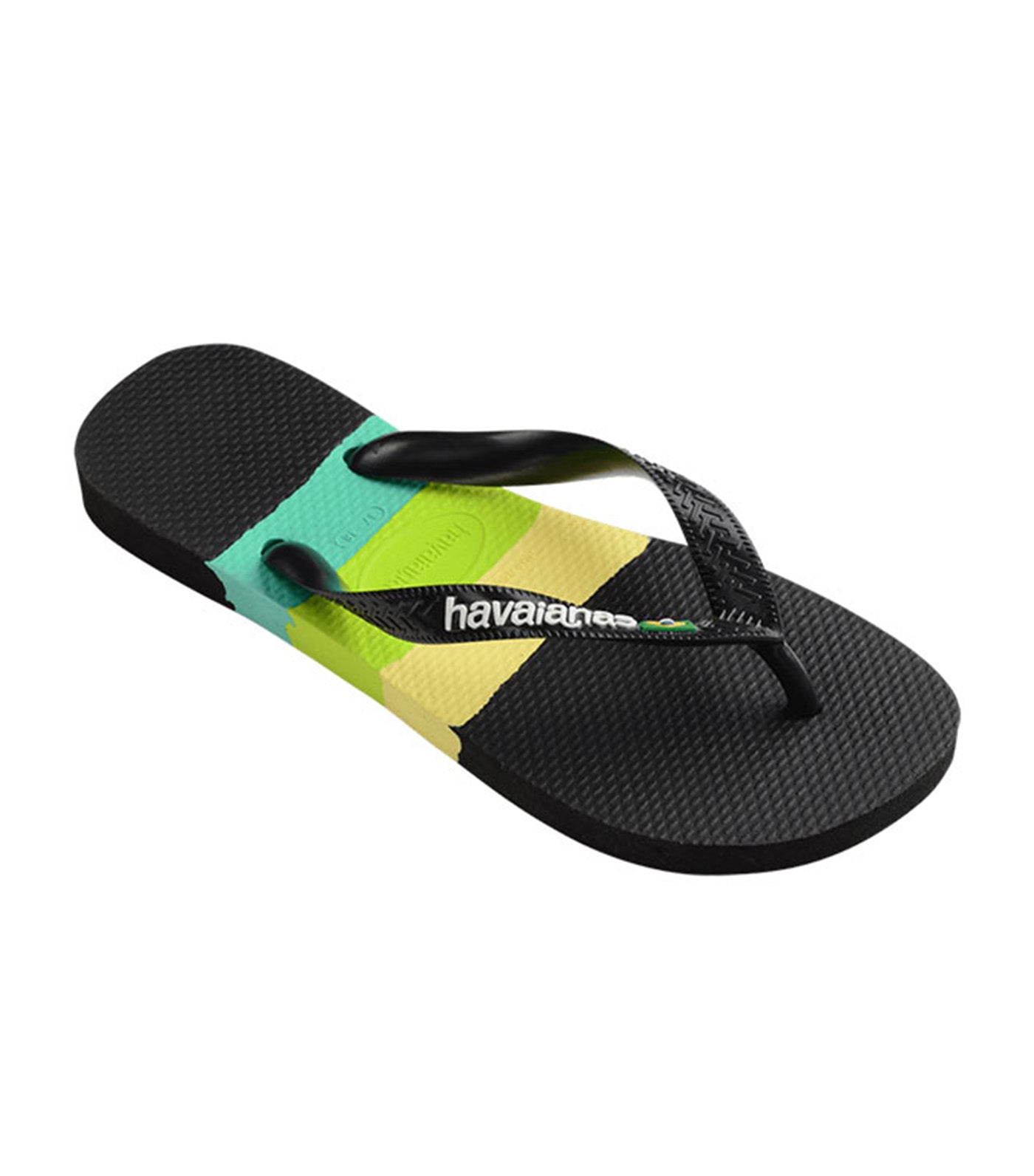 Brasil Tech Flip Flops Black